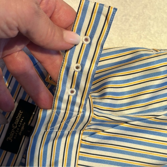 Juicy Couture High Waisted silk trousers. Size 4. - Picture 6 of 16